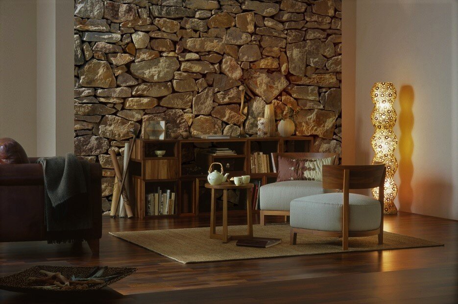 Дикий» камень в интерьере квартиры. 5 крутых идей для его адаптации | Décor  and Design | Дзен