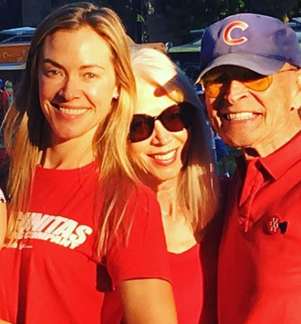 Кристанна Локен с родителями. Фото: Instagram