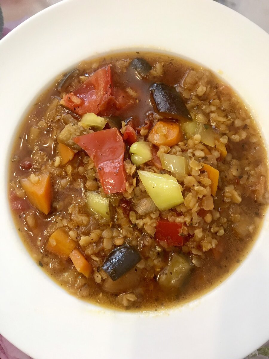 Зимой приятно есть такой согревающий , полезный суп , особенно 