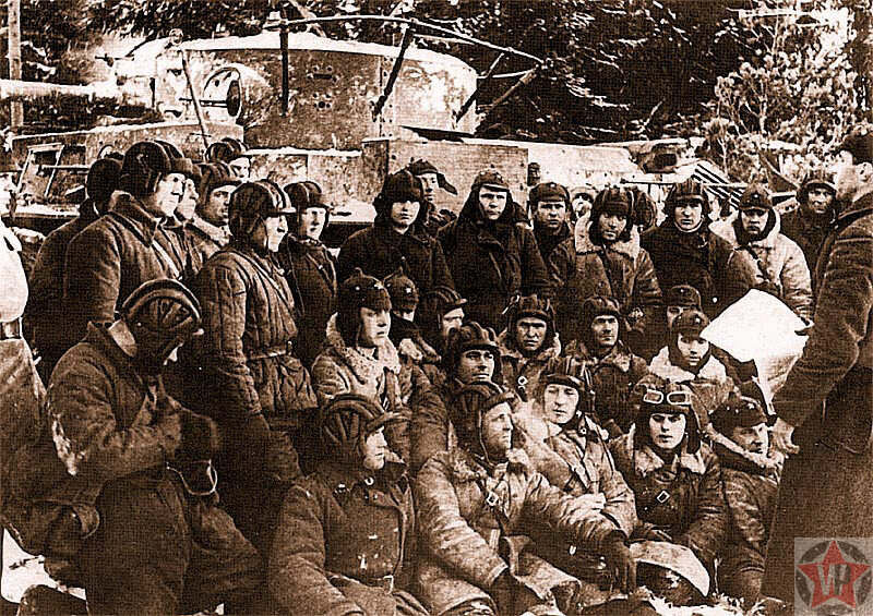 Бойцы 1075-го полка, начало ноября 1941-го