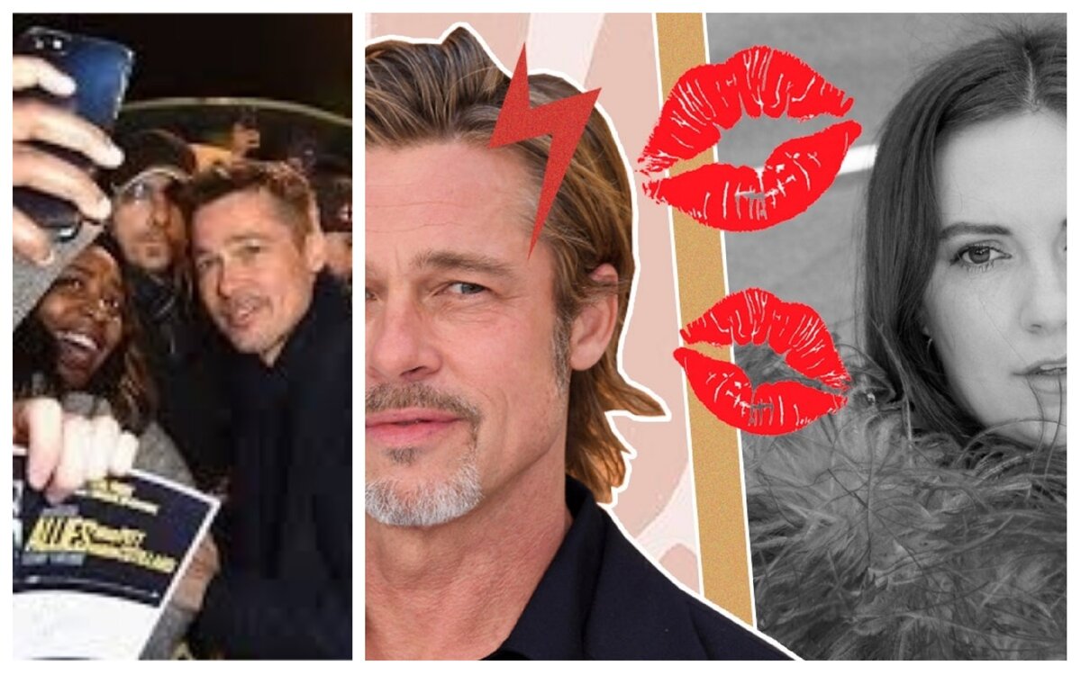 Брэд Питт и фанатки. Не надо так❌