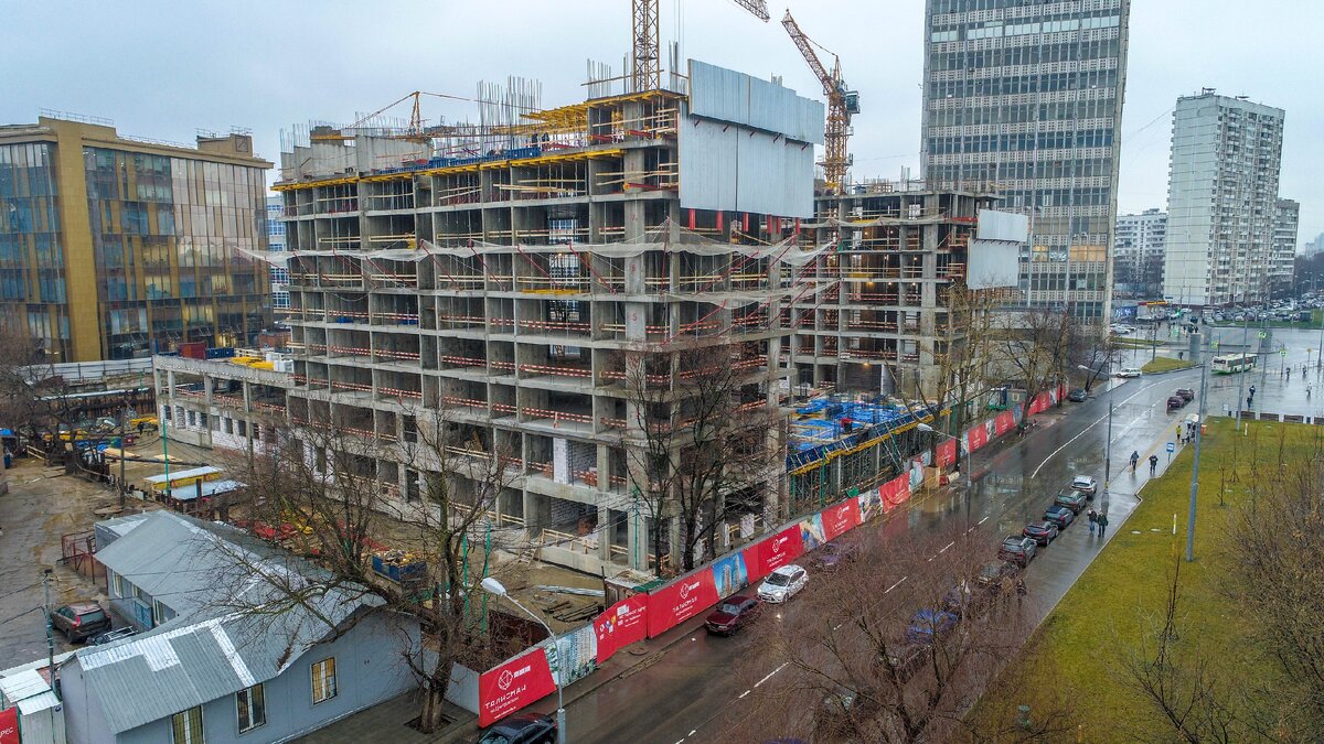 ЖК Талисман на Дмитровском (декабрь 2019)