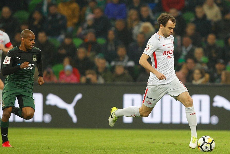 Артем Самсонов. Фото официального сайта ФК Спартак Москва.