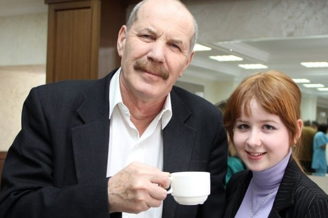 Борис Розенберг с молодой супругой Викторией