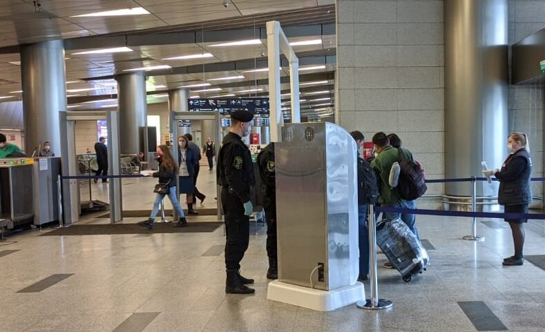 Аэропорт внуково, система HUMAN SECURITY RADAR