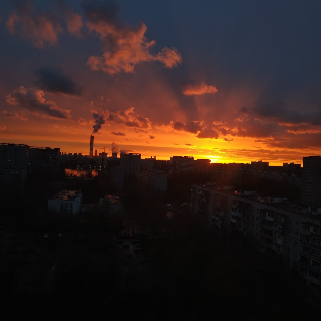 Невероятный закат.
