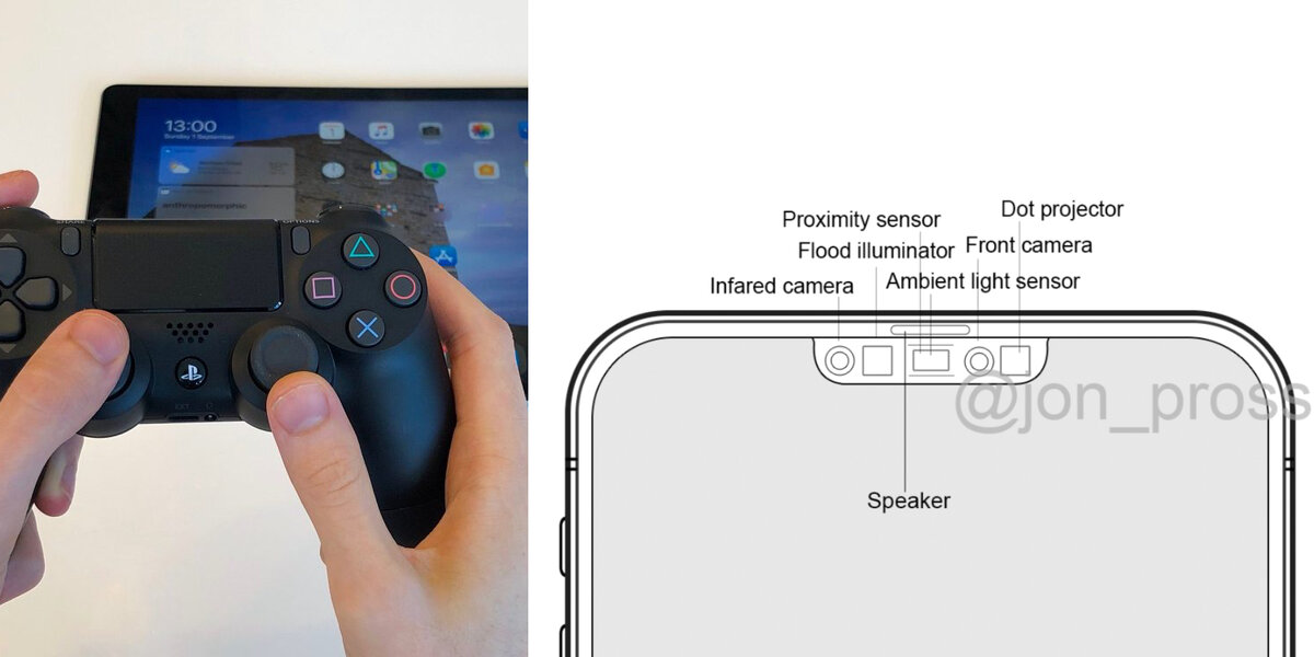 Как подключить джойстик пс 5 к айфону Слухи: Разрабатывается игровой контроллер Apple, iPad с сенсором Touch ID, меньш