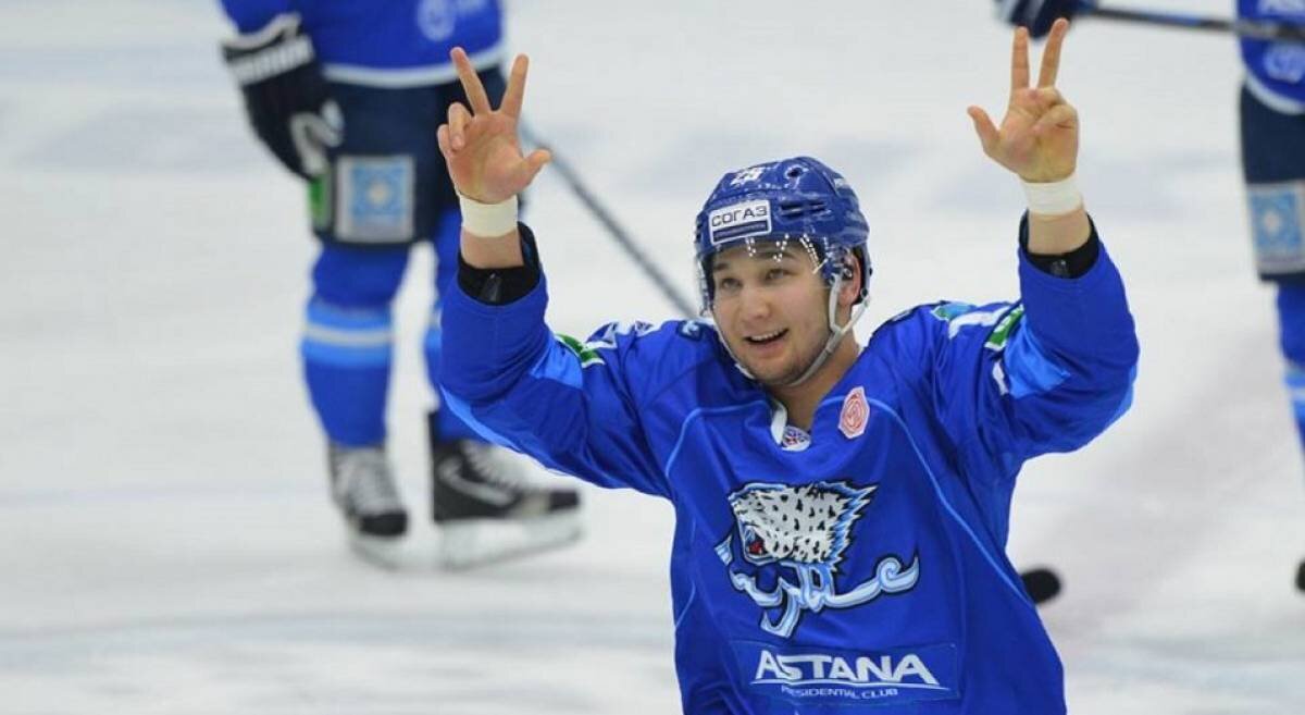 Дамир Рыспаев. Фото: ХК "Барыс"©