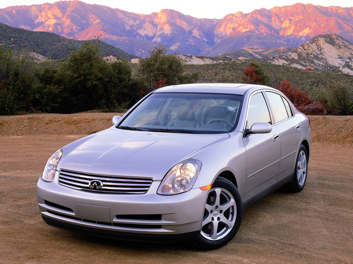2 место •  Infiniti G35 (2002-2007) ↓↓↓