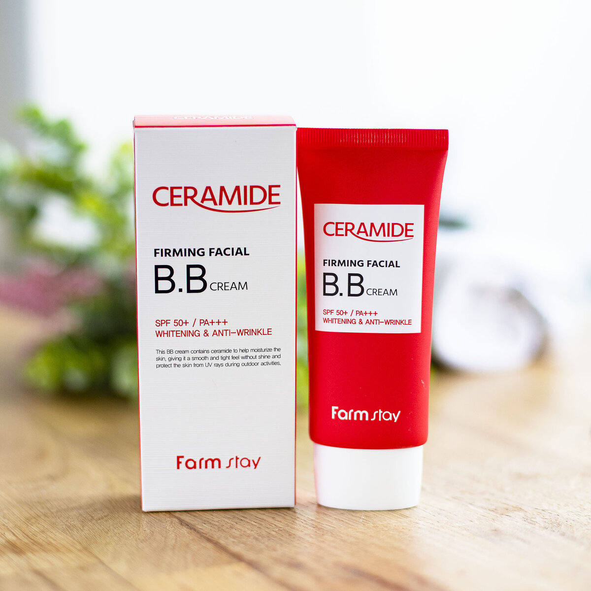 ВВ-крем для лица с церамидами FarmStay Ceramide Firming Facial BB Cream SPF 50+/PA+++