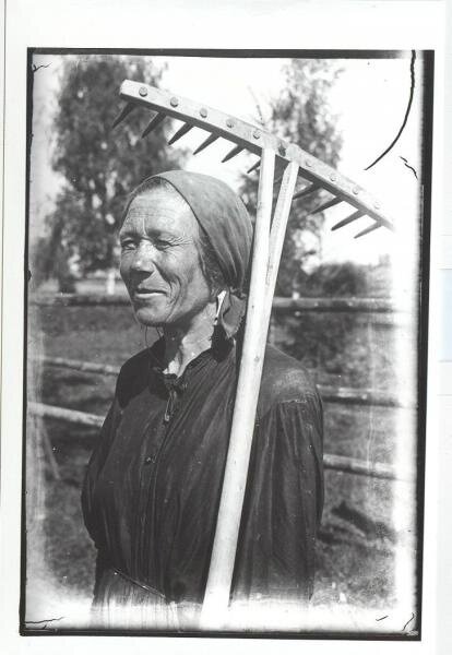 На заготовку сена
Леонид Шокин, 1930-е, Калининская обл., г. Кимры, МАММ/МДФ.