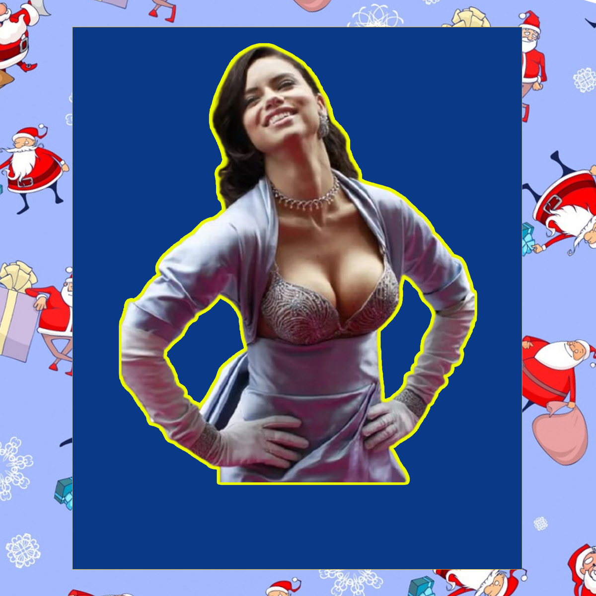 девушка из анекдота - коллаж автора кнала