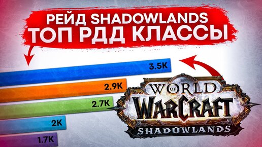 ТОП 5 РДД ДЛЯ РЕЙДЫ WOW SHADOWLANDS, ЛУЧШИЕ КЛАССЫ И СПЕКИ world of warcraft