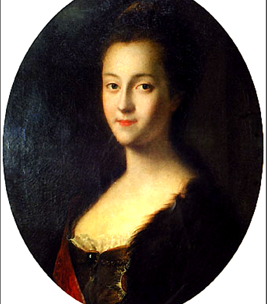 София Августа Фредерика Ангальт-Цербстская в возрасте 15 лет, после приезда в Россию