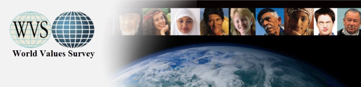 World Value Survey (Источник: https://www.worldvaluessurvey.org/WVSContents.jsp)