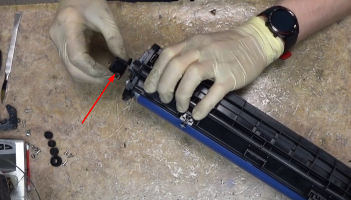 Фото 14. Снимаем крышку