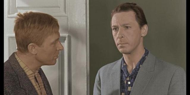    Иннокентий Смоктуновский и Олег Ефремов в фильме "Берегись автомобиля"."Мосфильм"