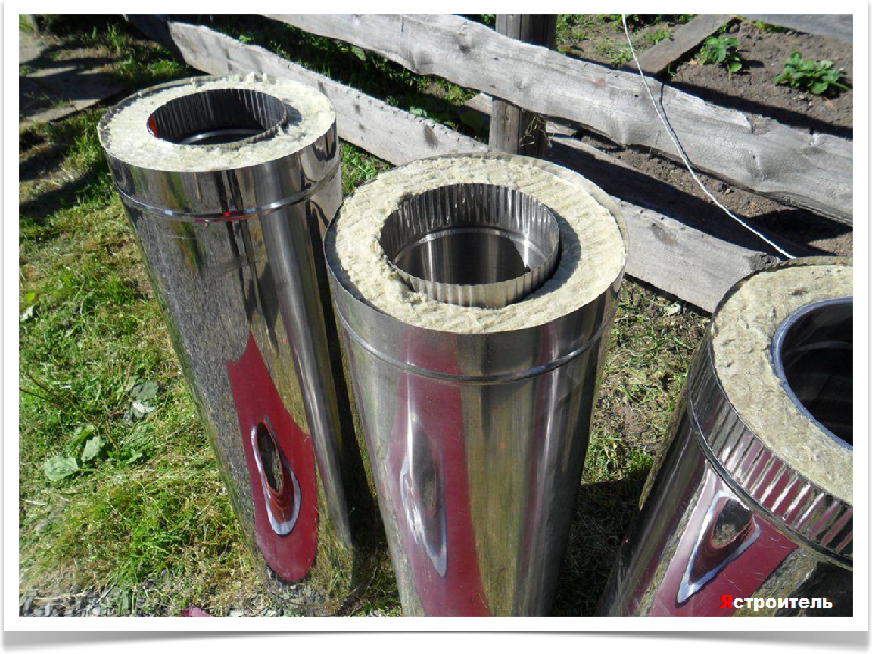 Нержавеющие трубы для печи: фото из открытых источников