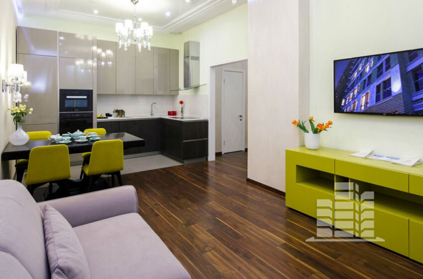 Квартира-студия в ЖК «Символ», снято Новострой-М