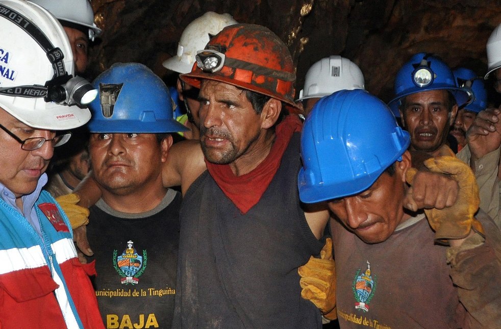 Чилийские шахтеры