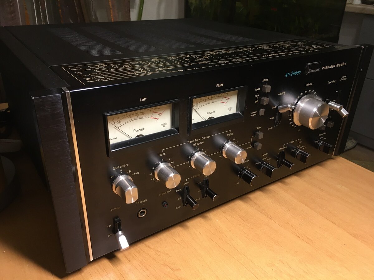 Привет из 70-х: полный усилитель Sansui AU-20000 | Prophetmaster Audio |  Дзен