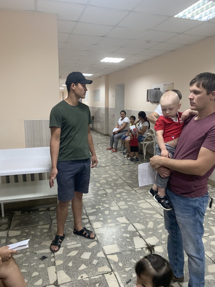 Рис: Очередь до приема. Источник: Личное фото автора.