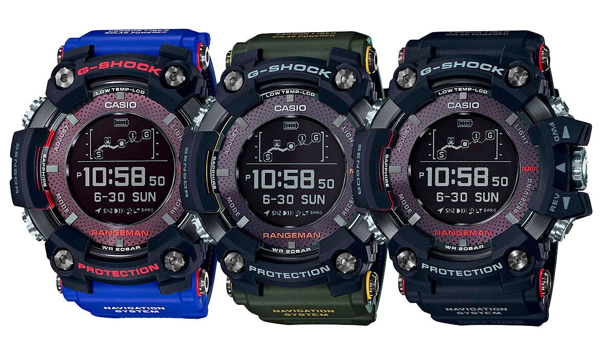 G-Shock с тройным датчиком — барометр, компас, термометр | Casioblog.RU |  Дзен