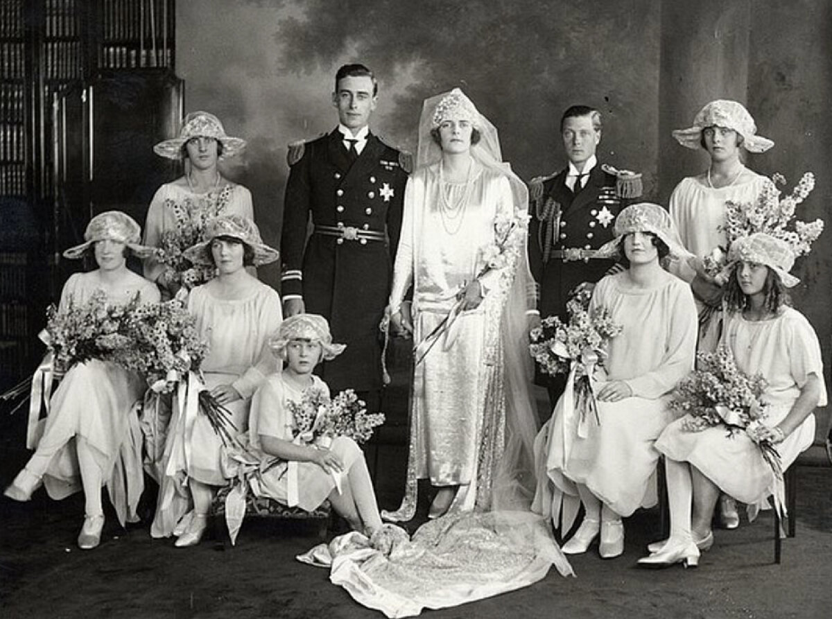 Свадьба Эдвины Синтии Аннетт Эшли и лорда Луиса Маунбаттена.