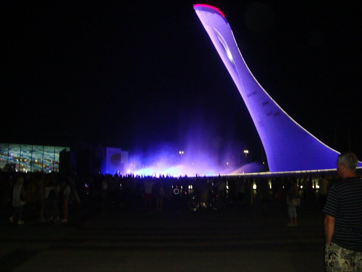 Факел олимпийского огня Сочи