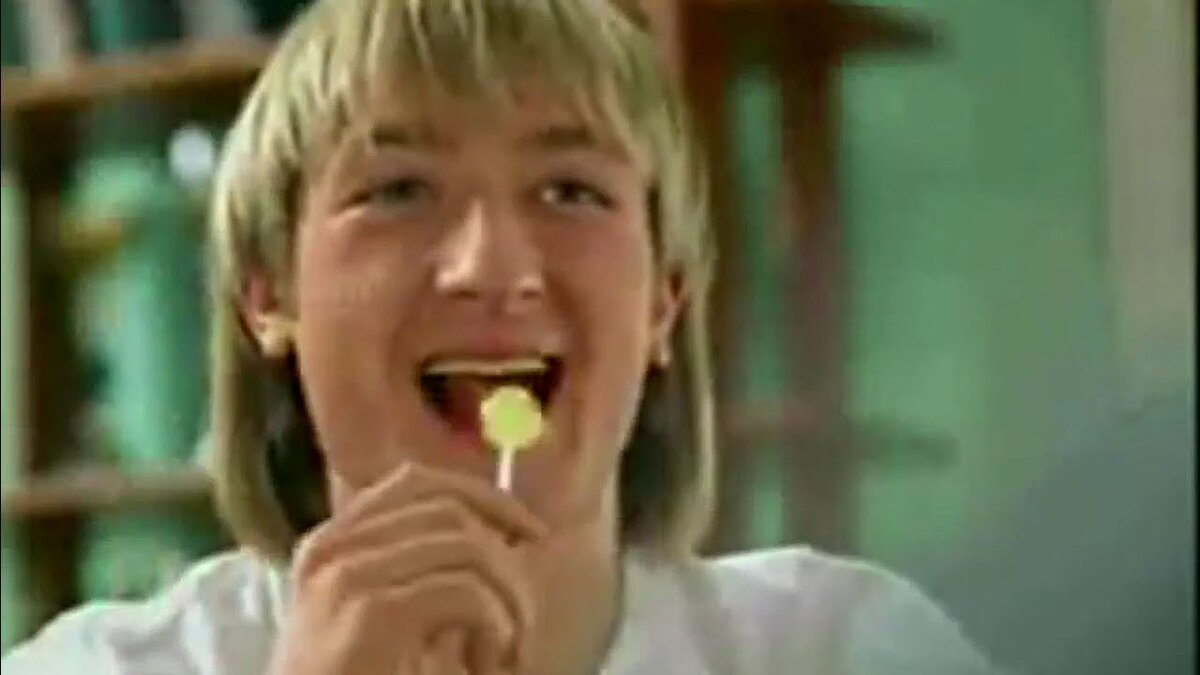 фото соц.сети. Реклама чупа чупс.