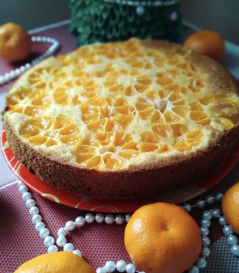 Пирог «Мандариновый рай»