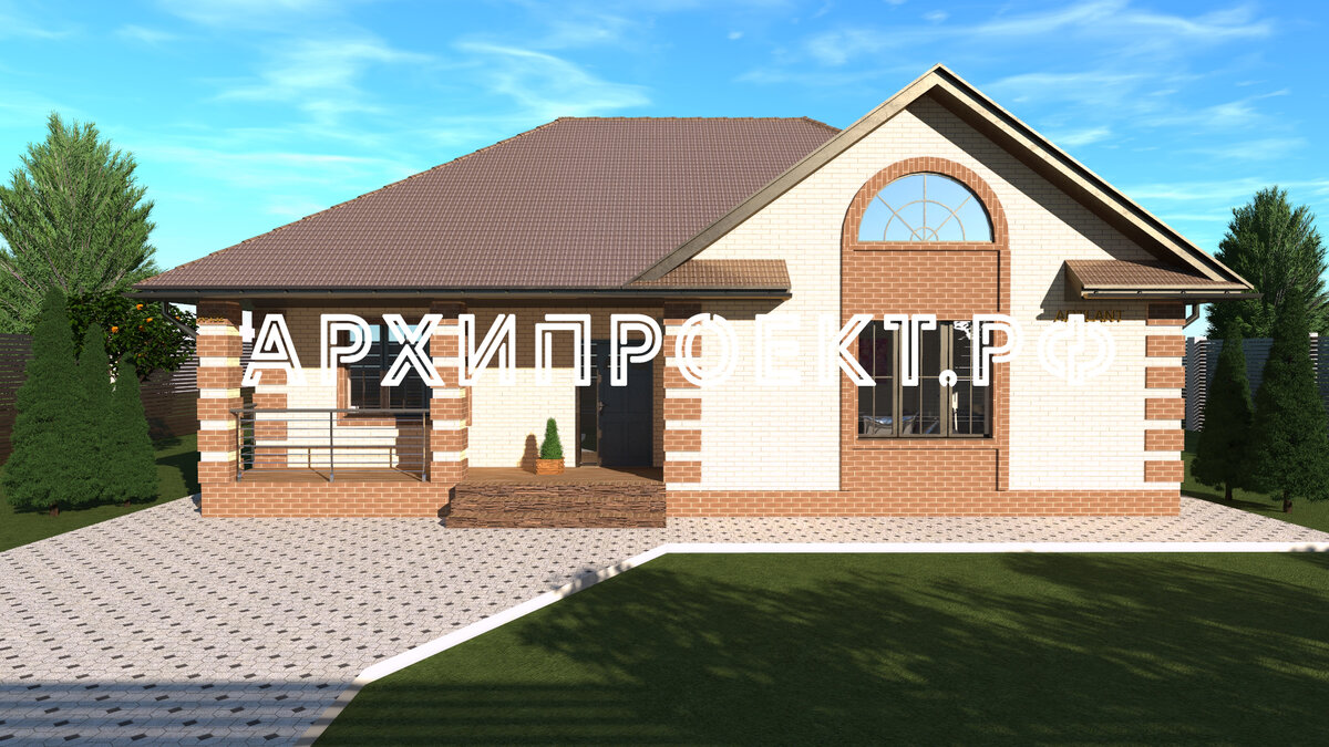 Главный фасад проекта