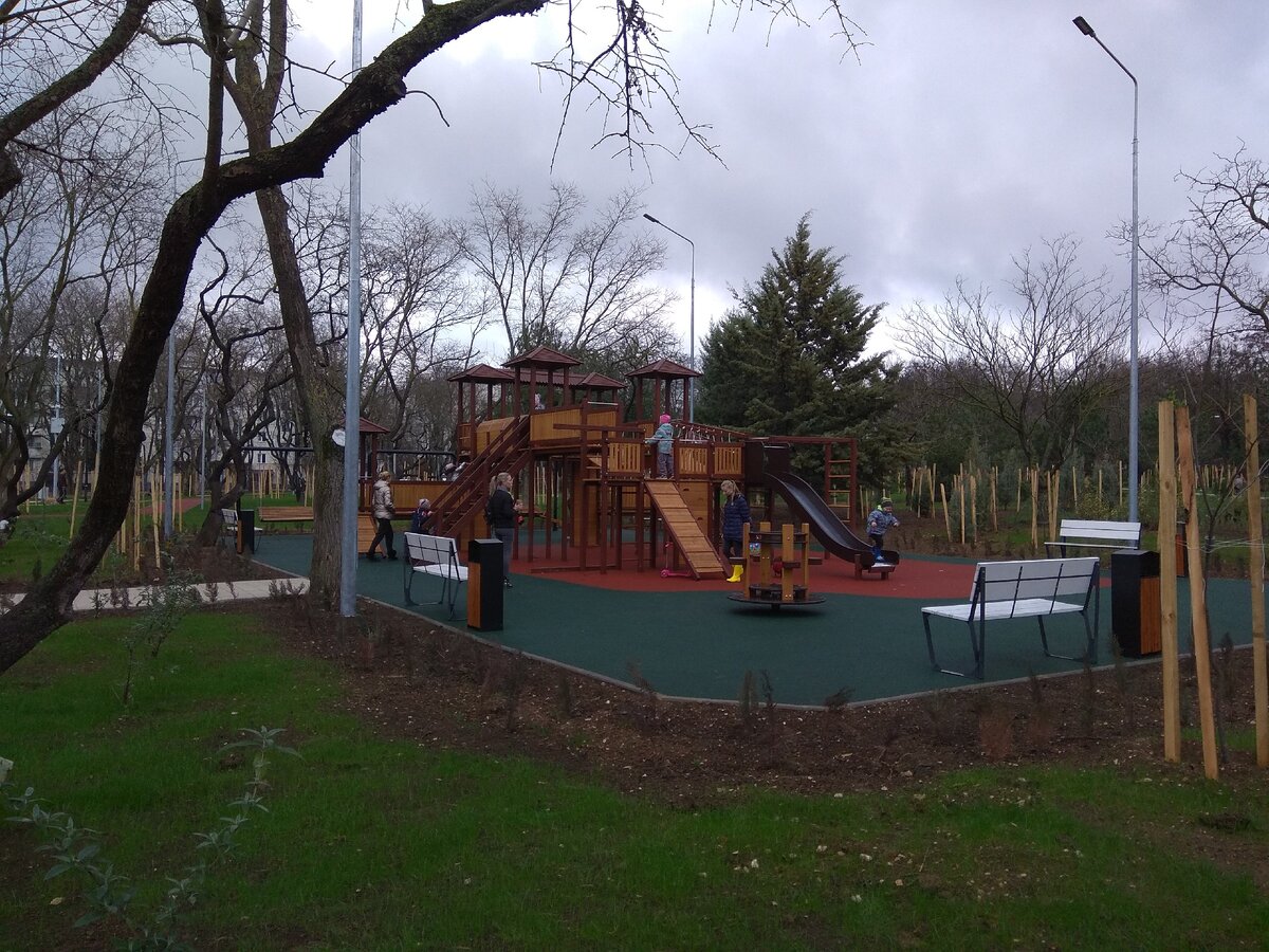 Парк 60 лет СССР после реконструкции. Фото из личного архива