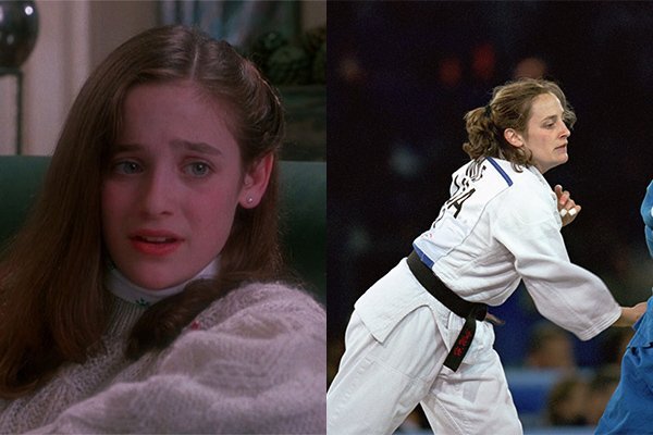 Кадр из "Один Дома 2" и с олимпийских игр 2000-года.