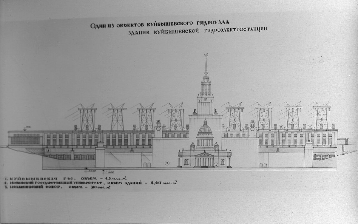 Схема жигулевской гэс