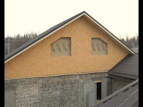 Как обшить фронтон деревянного дома | Советы опытных строителей