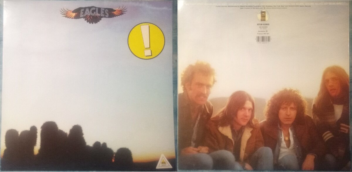 немецкое переиздание дебютного альбома Eagles (1972)