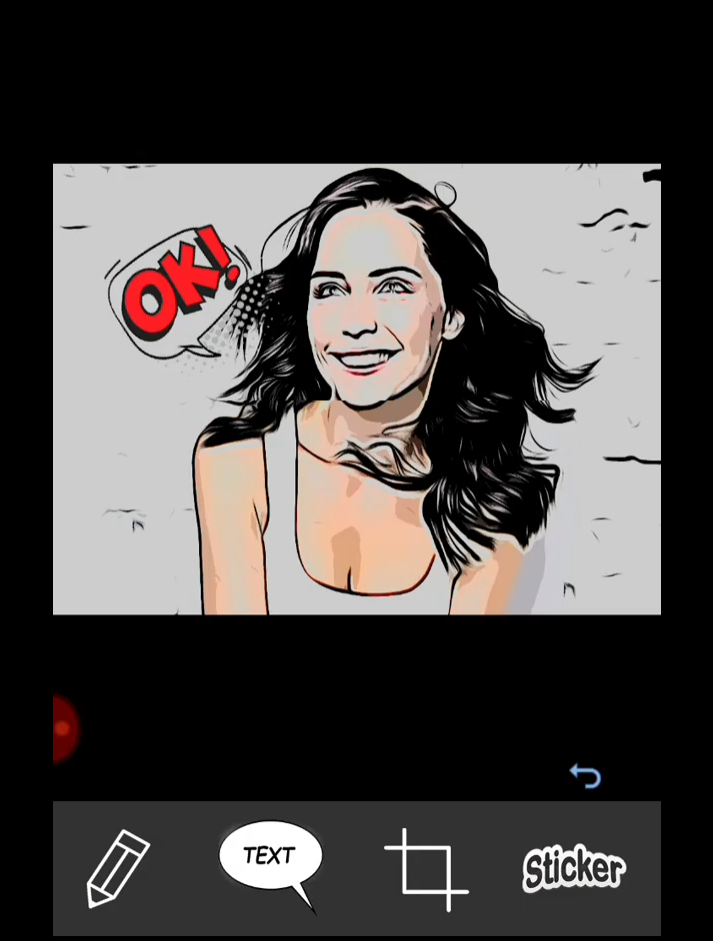 Мобильное приложение для создания комиксов.