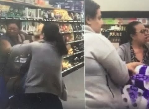 Драка за туалетную бумагу