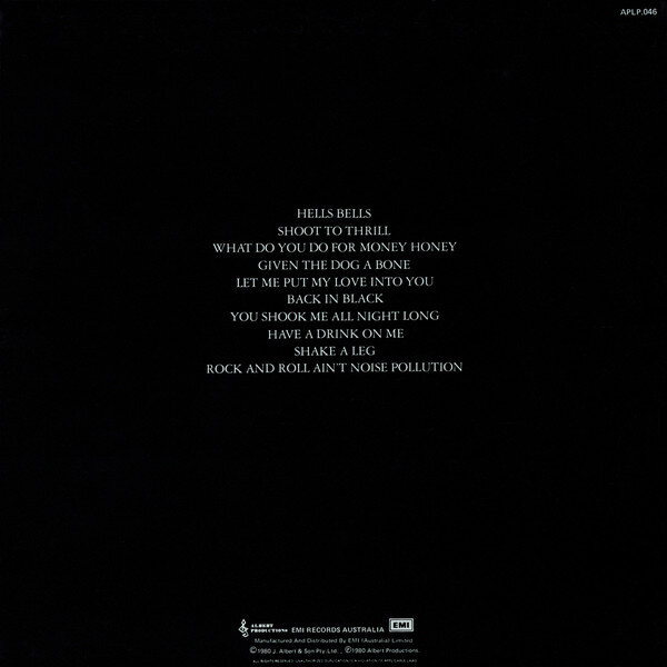 AC/DC – Back In Black