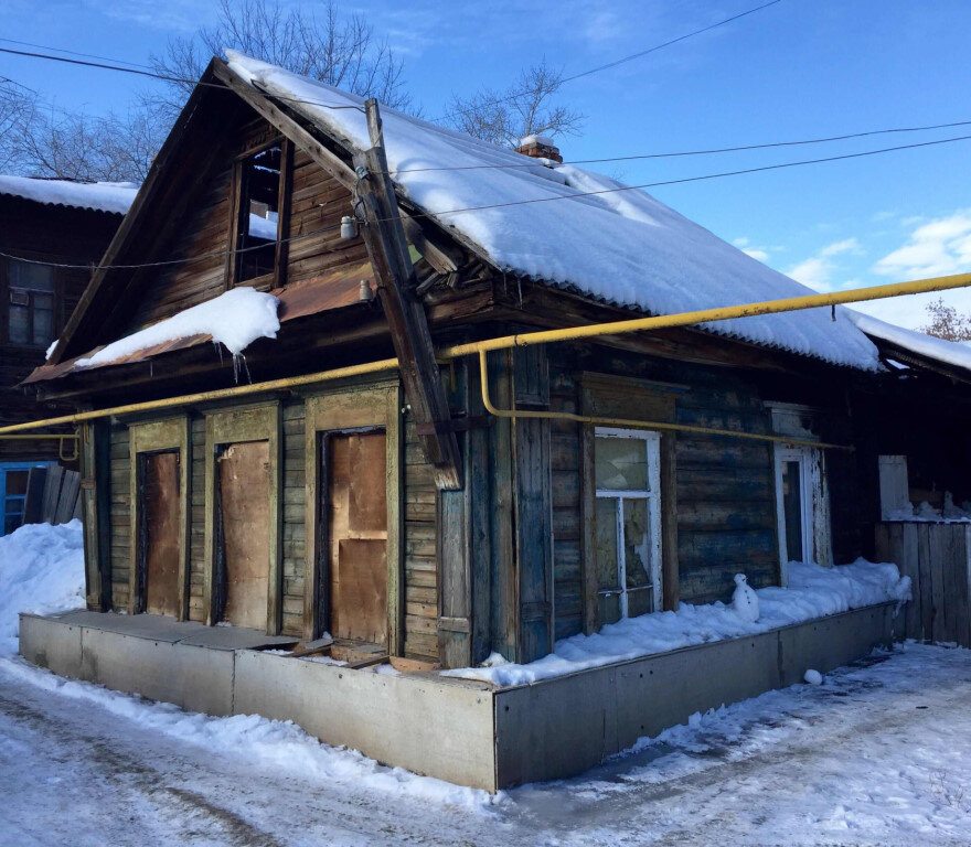 В этом куйбышевском домике на улице Чкаловской происходило знаменитое "зоино стояние".