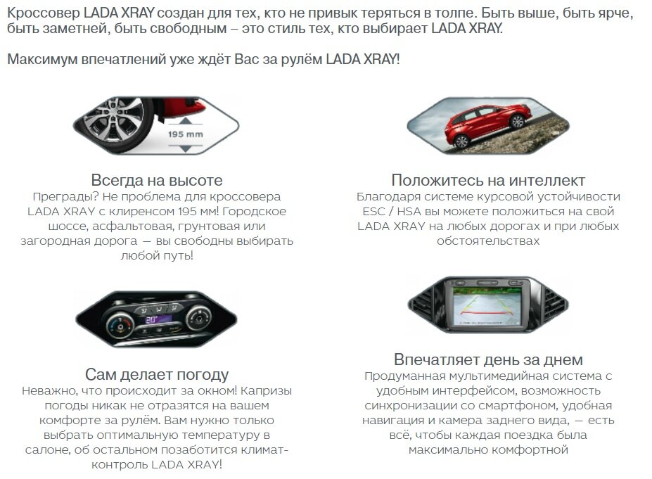 Характеристики Производителя.