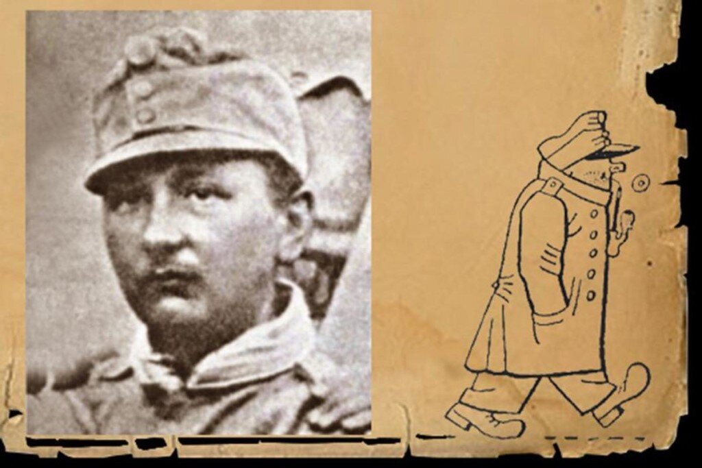 Автор и его самый знаменитый герой.