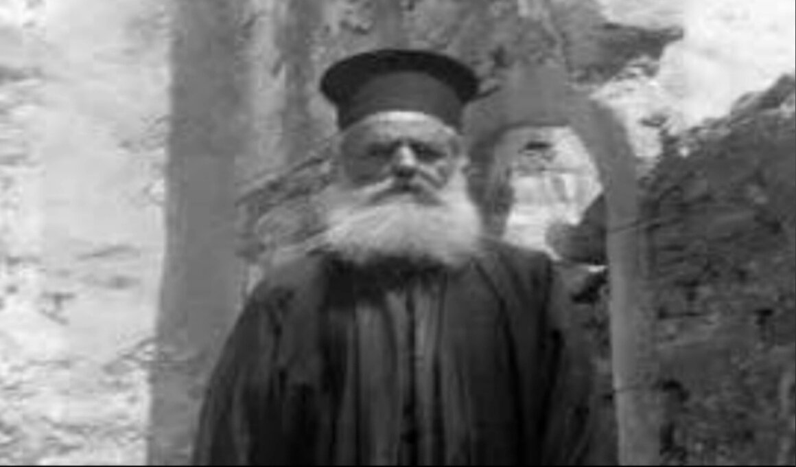 Иеромонах Хрисанф на о. Спиналонга