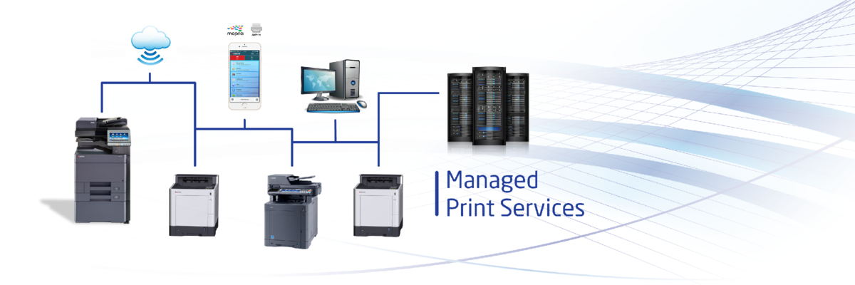 Canon Office Cloud с возможностями Managed Print Services (MPS).