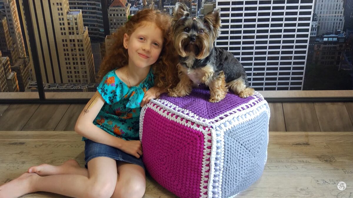 Пуфик своими руками