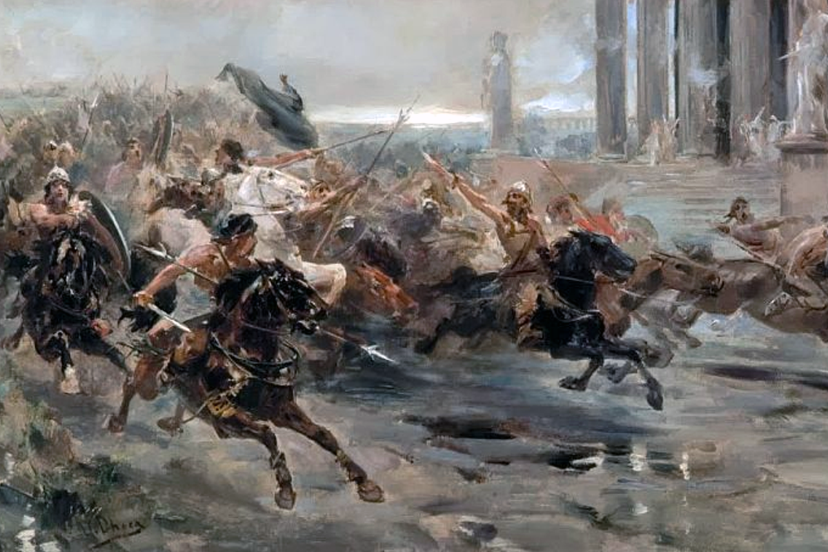Варвары в риме картина