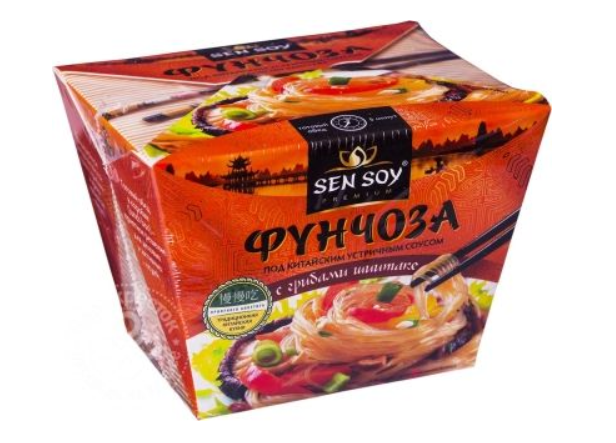 Изображение взято из поисковика. Фунчоза с грибами шиитаке
