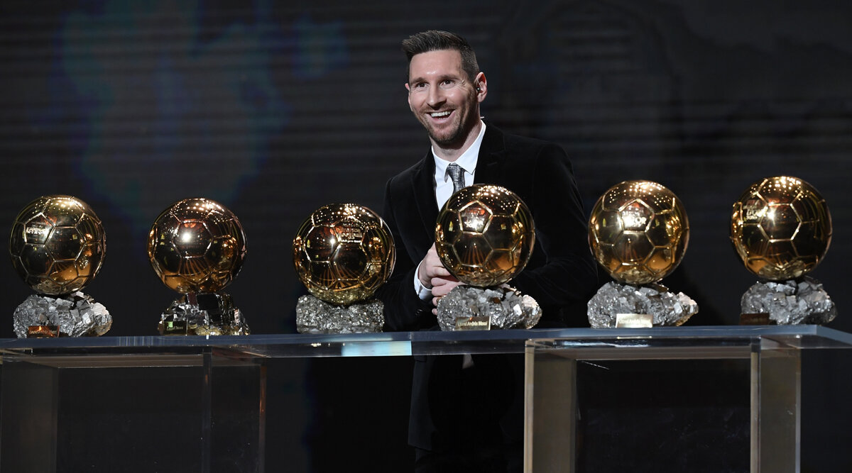 Лионель Месси - обладатель 6 Золотых мячей