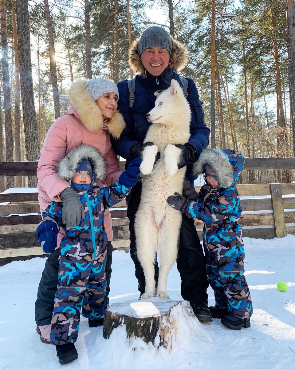 Наша семья и Якутские Лайки